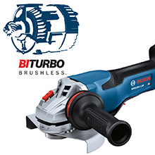 BOSCH GWS18V-13PB14 PROFACTOR™ 18V 5 – 6 In. Angle Grinder with Paddle Switch with (1) CORE18V® 8 Ah High Power Battery image