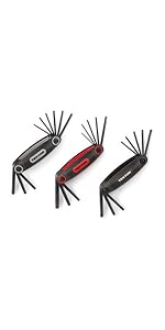 Tekton Folding Hex Key Wrench Set Allen