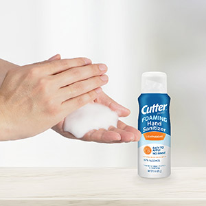 foaming hand sanitizer