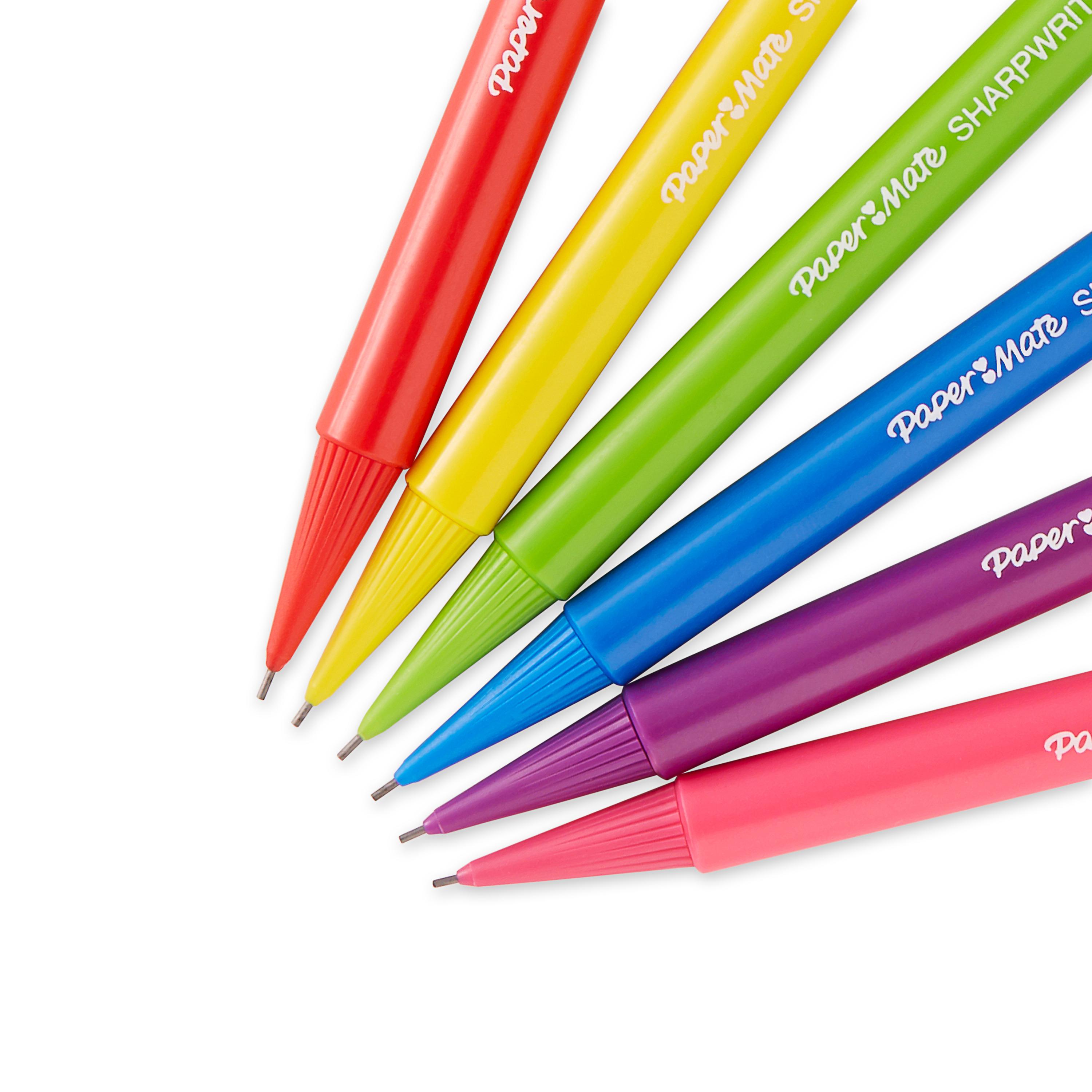 PaperMate 0.7 mm NonStop Mechanical Pencil, HB 2, Yellow Barrel, Box