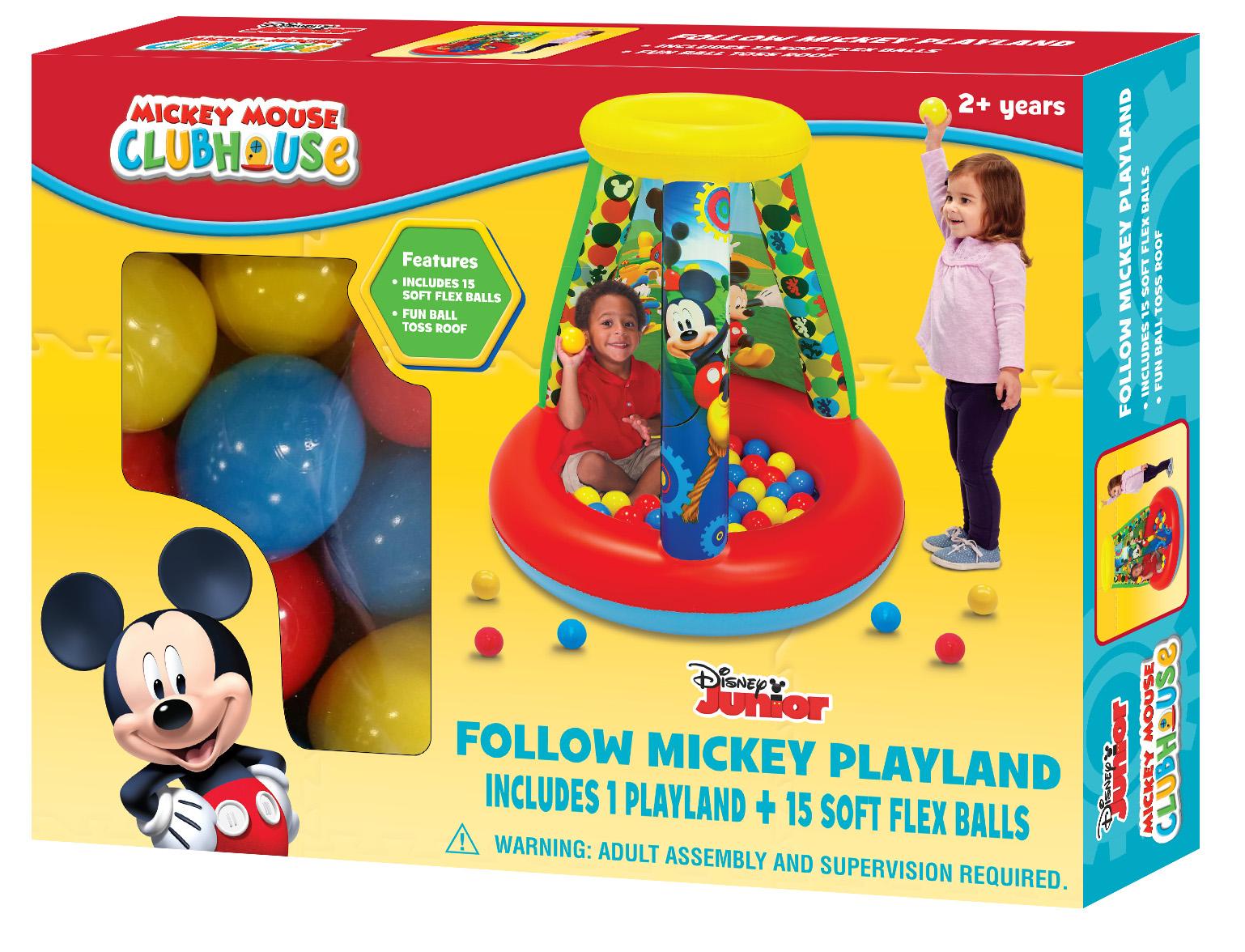 Mua Mickey Mouse Club House Follow Mickey Ball Pit, 1 Inflatable & 15