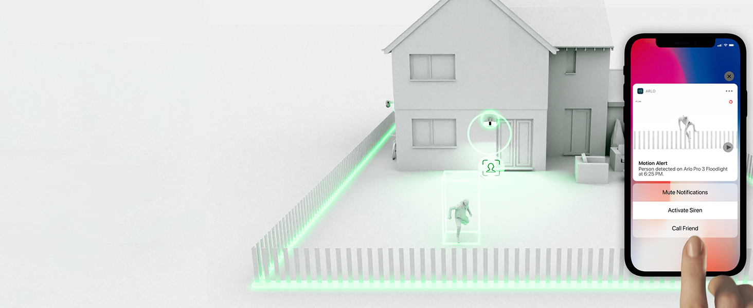 Arlo WIRED Video Doorbell Security Camera, HD Video, 2 Way Audio, Motion Detection, Builtin