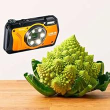 RICOH WG-6 オレンジ 本格防水カメラ 20メートル防水 耐衝撃 防塵 耐寒 2000万画素 4K動画対応 高性能GPS内蔵 水中専用マーメードモード搭載 高 Amazon.co.jp: RICOH WG-6 オレンジ 本格防水カメラ 20メートル