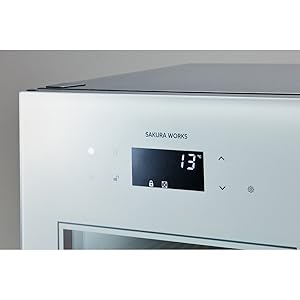 Amazon.co.jp: さくら製作所 ワインセラー ZERO Advance 38本
