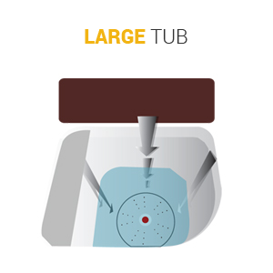 LARGE TUB