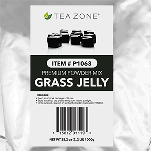 tea zone grass jelly powder