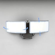 Feit Electric LED Dual Head Motion Sensor Security Outdoor