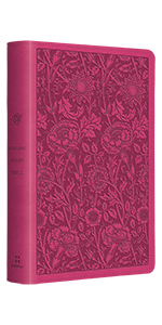 ESV Student Study Bible TruTone, Berry, Floral Design