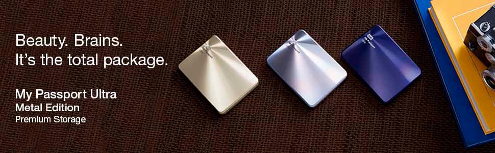 Amazon.com: WD 1TB Silver My Passport Ultra Metal Edition