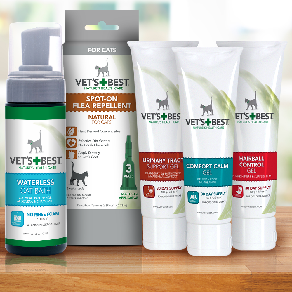 Vet's Best Hairball Control Cat Gel, 100 g Amazon.co.uk Pet Supplies