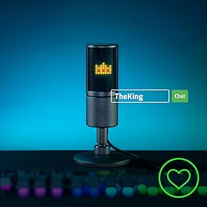 Amazon.co.jp: Razer Seiren Emote ストリミーングマイク 8