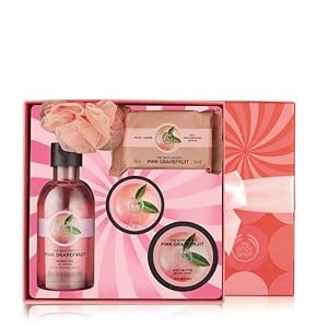 THE BODY SHOP Pink Grapefruit ボディケアセット Amazon.com : The Body Shop Pink Grapefruit Beauty Bag Gift