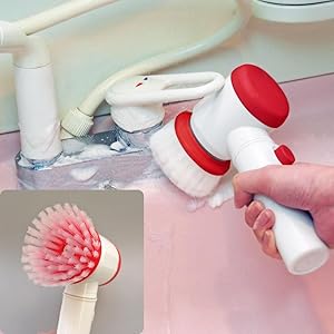 Amazon.co.jp: 富士パックス販売 電動 回転 洗浄ブラシ 電池式