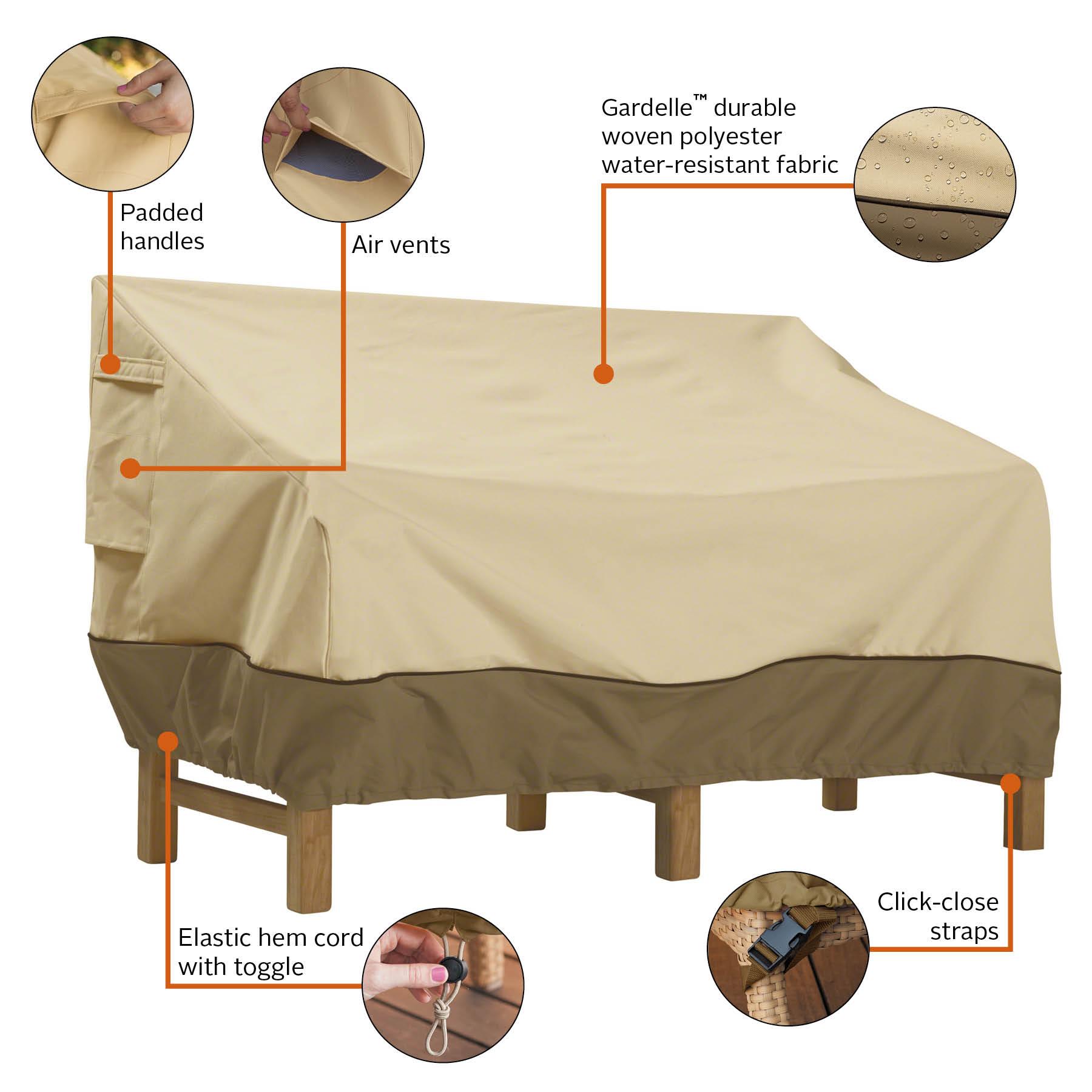 Classic Accessories Veranda Sofa/Loveseat Cover Large