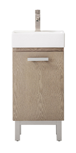 テレビ LUCA ST-BA1-201 LUCA STATION LUCA Kitchen & Bath LC17XGP Brielle 16.5” Single Sink