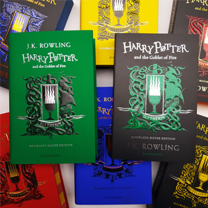 Harry Potter, House Edition, Slytherine, JK Rowling, Hogwarts, Gryffindor, Ravenclaw, Goblet of Fire