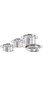Fissler Topfset original-profi collection – 5 Profitöpfe