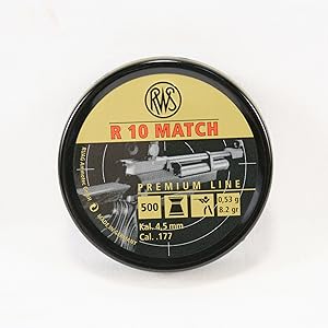 UX, Umarex, RWS, R10 Match, Pellets, air gun, pellet rifle, air rifle, .177 caliber, 8.2 grain