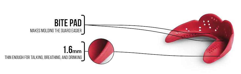 SISU Aero Mouth Guard Bite Pad