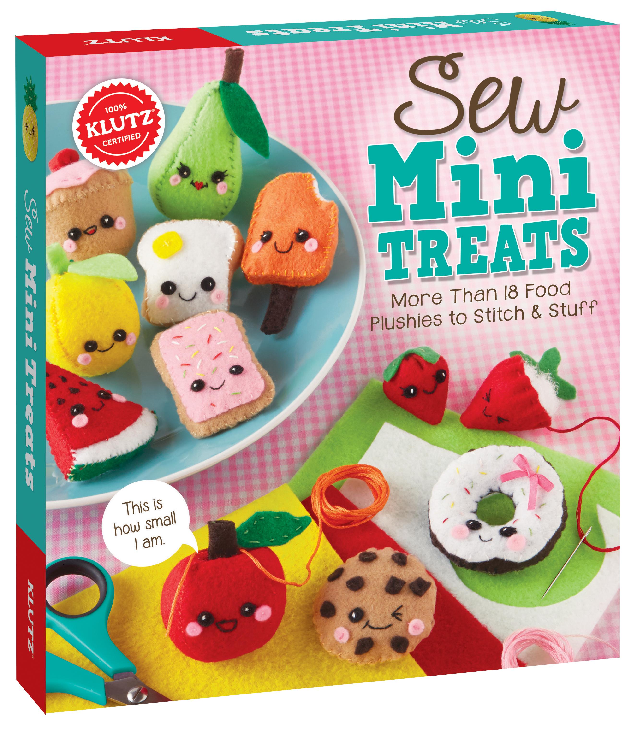 Klutz Sew Mini Treats More Than 18 Food Plushies to Stitch