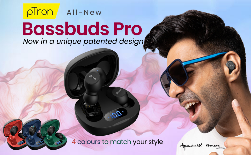 Bassbuds Pro wireless headphones