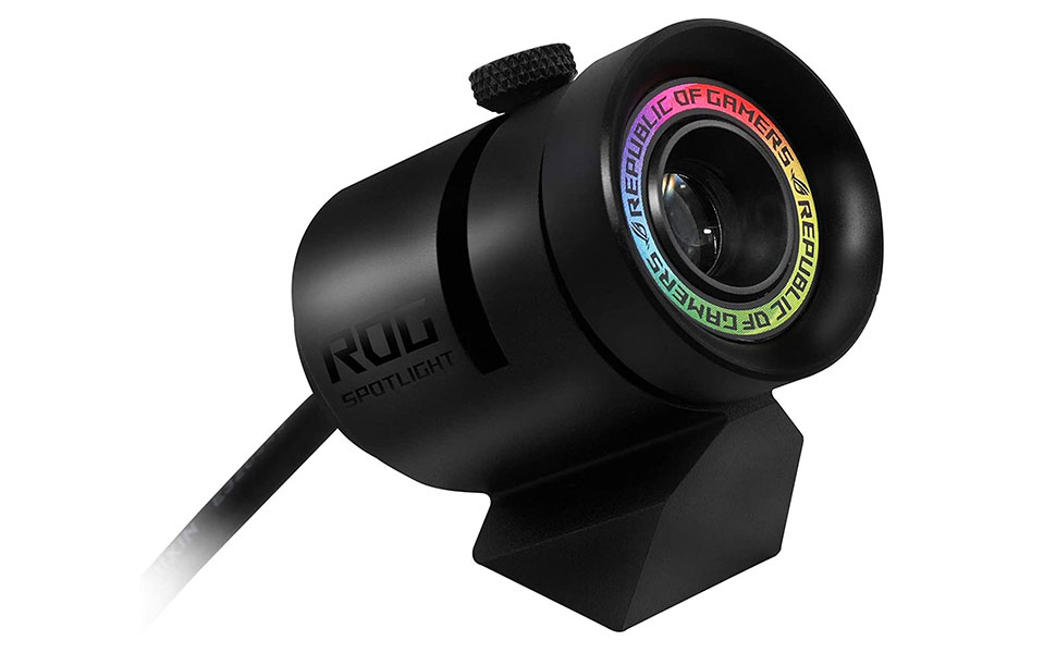 ROG Spotlight (Aura Sync RGB, obracany o 360°, USB) : Amazon
