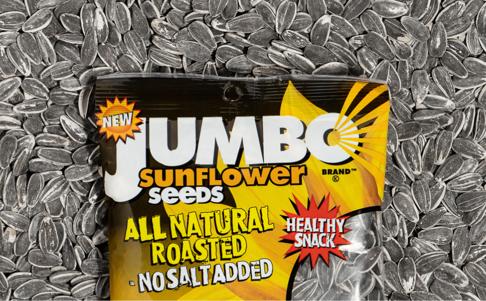 JUMBO SUNFLOWER SEEDS Sunflower Seeds, Mega No Salt, 5.5Ounce (Pack of 12) Amazon.ca Grocery