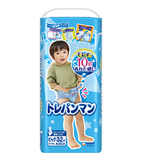 トレパンマン 女の子用　ビッグサイズ×5袋 トレーニングパンツ ユニチャーム トレパンマン ビッグ トレーニング用オムツ 女の子 ピンク