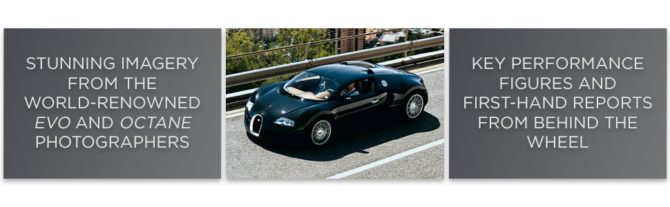 The Dream 100 from evo and Octane: 100 years. 100 cars. The greatest of all time. 7 car book evo octane petrolhead hobby motor best top 100 classic race supercars vintage legendary