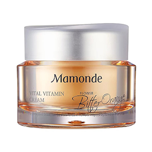 VITAL VITAMIN CREAM MAMONDE SKINCARE MOISTURIZER ORANGE BITTER DAILY KOREAN K-BEAUTY CAPSULE AMORE