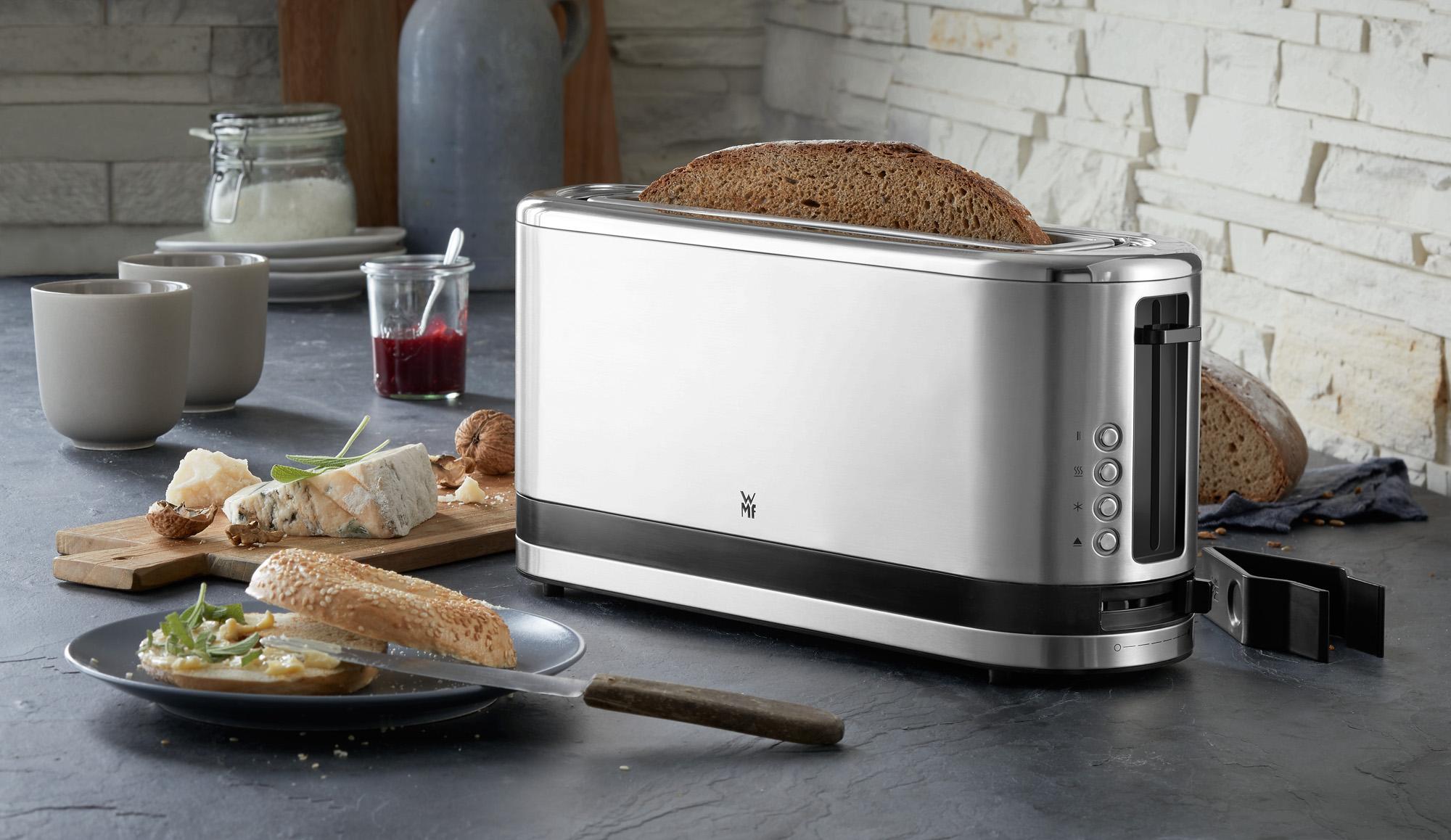 Amazon.de WMF KÜCHENminis LangschlitzToaster, integrierter