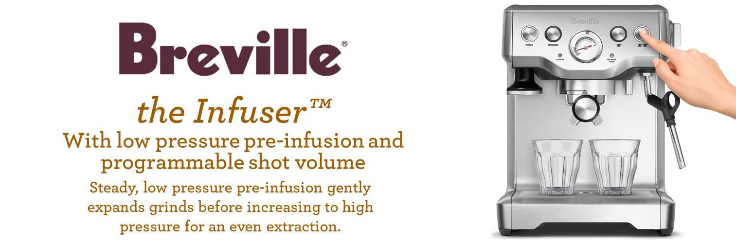 Breville BES840XL Infuser Espresso Machine Amazon.ca Home & Kitchen