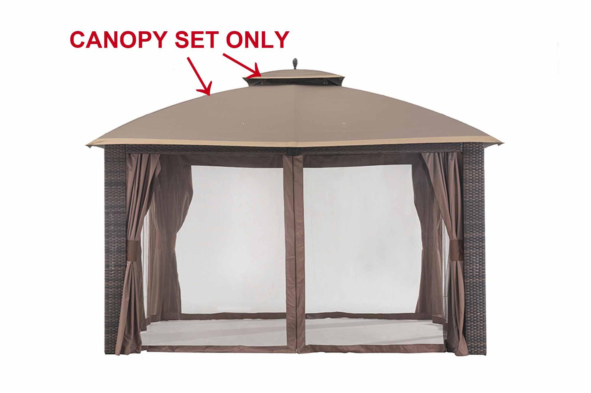 Sunjoy 110109158 Original Replacement Canopy for Riviera