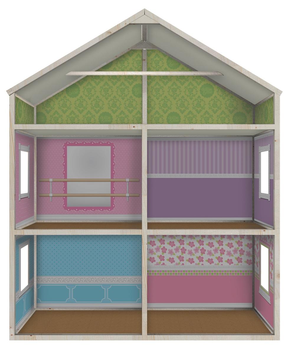 My Girl's Dollhouse for 18'' Dolls Dollie & Me Style