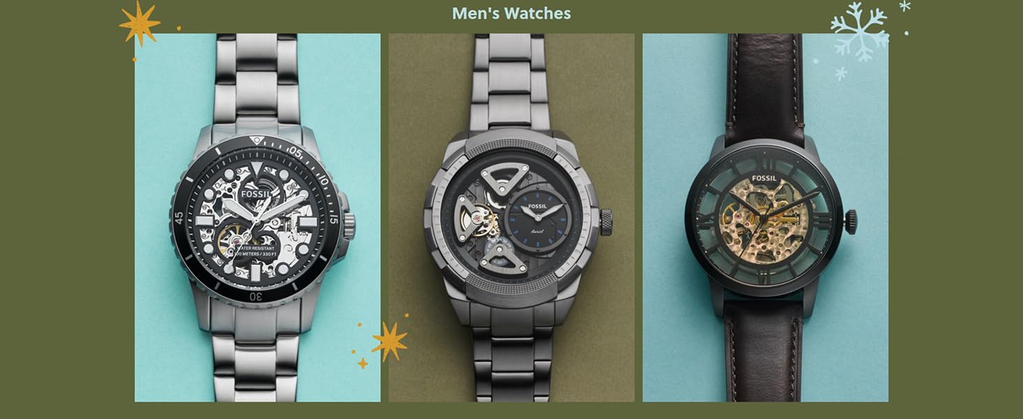 Fossil Mens Holiday watch
