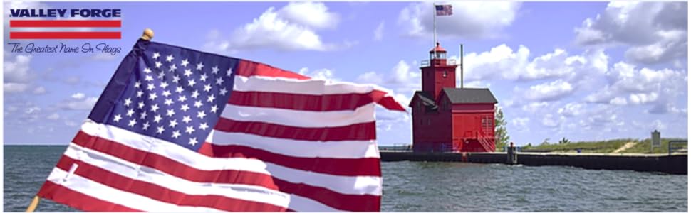 Valley Forge Flag 3 x 5 Foot Standard Cotton US American