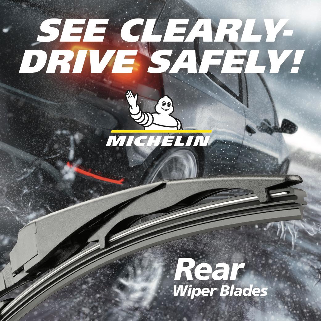 Michelin 9512 Rear Windshield Wiper Blade 12 inches (Pack