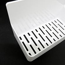 Amazon.co.jp: 東和産業 浴室用ラック ホワイト 約19.2×9.4×11.2