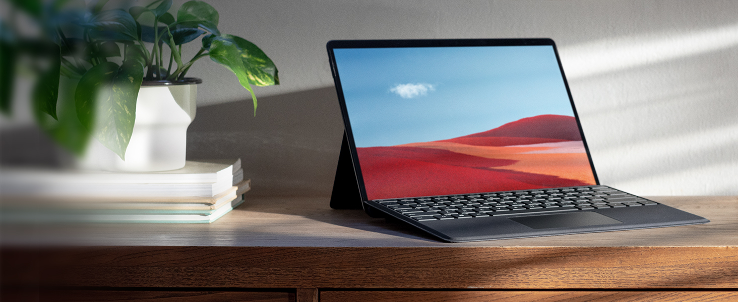 Microsoft Surface Pro X Computer Portatile 2in1, 13", 8 GB RAM 128 GB SSD, Nero Amazon.it