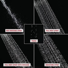 spray settings, body sprays, shower faucet