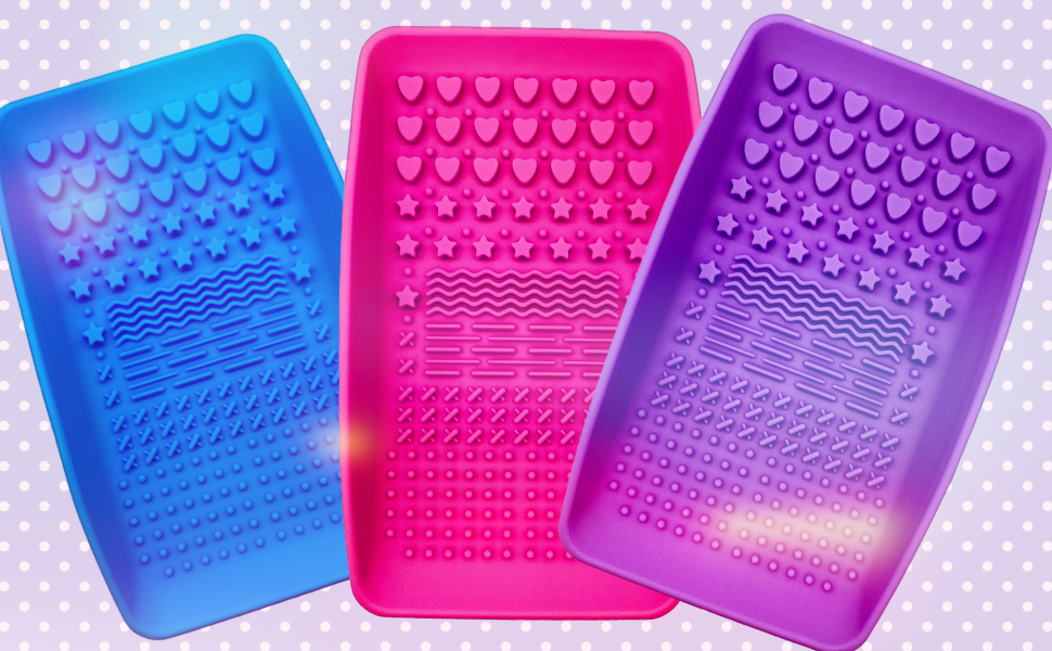 Royal Care Cosmetics Silicone Portable Makeup Brush Cleaning Mat