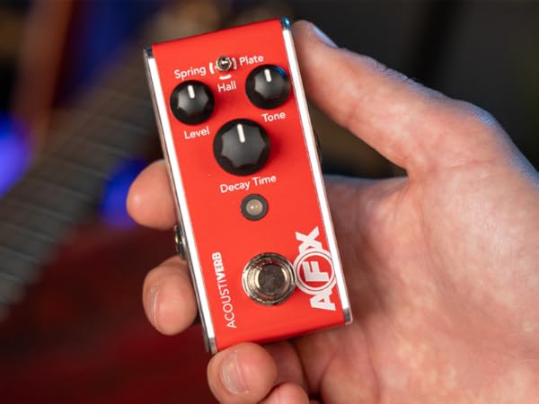 FISHMAN AFX Acoustiverb リバーブペダル Amazon.com: Fishman AFX AcoustiVerb Reverb Pedal : Musical
