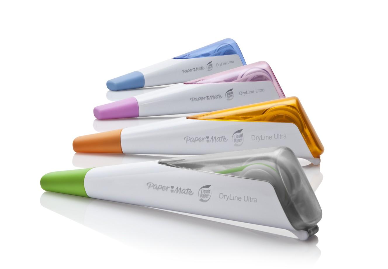 PaperMate Liquid Paper Dryline Ultra Correction Tape, Without peas, Box