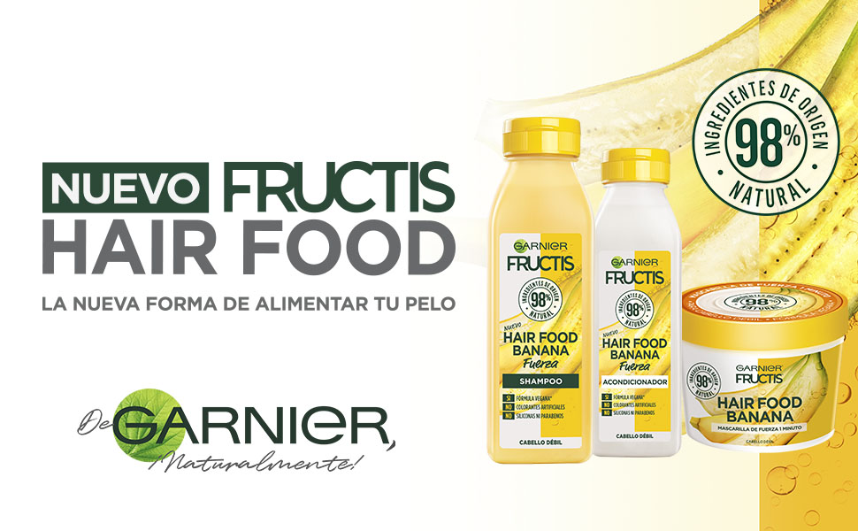 Garnier Fructis Shampoo Fructis Hair Food Banana 300Ml