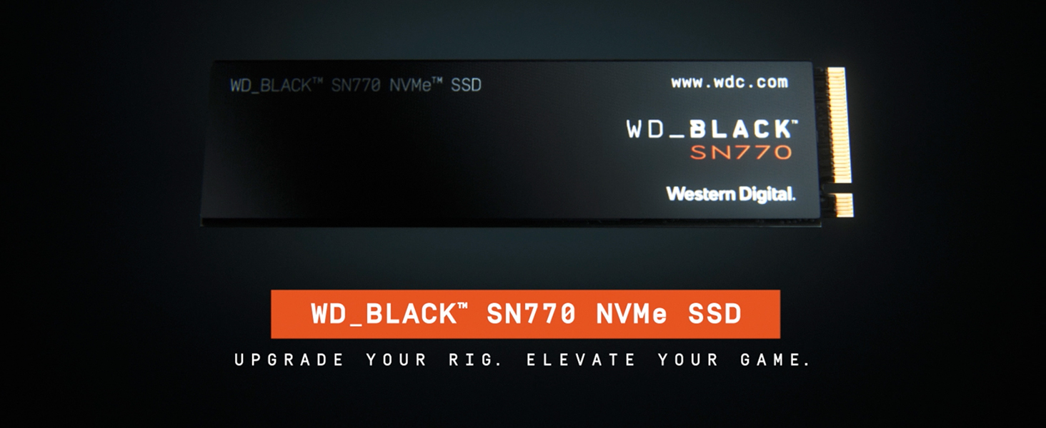 WD_BLACK 500GB SN770 NVMe SSD - Blazing Fast Gen4 Performance