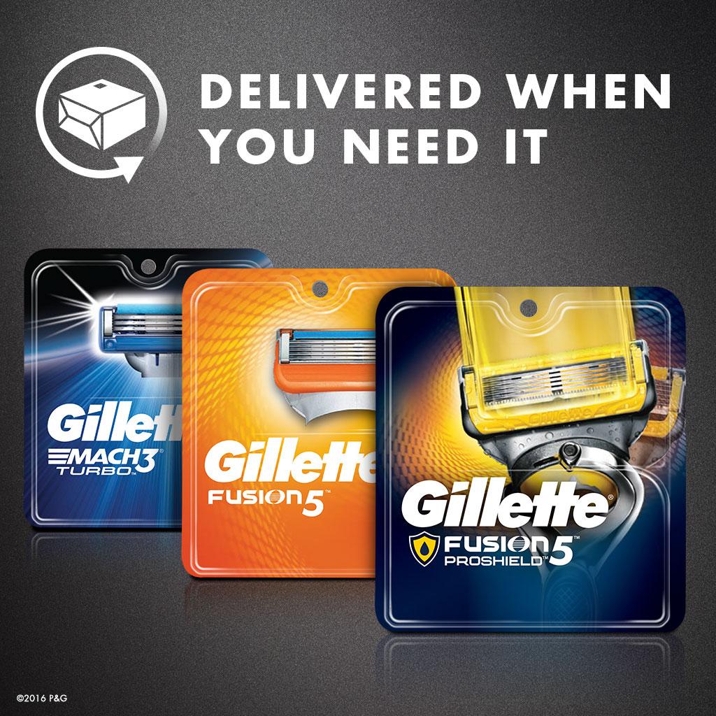 Gillette Fusion ProGlide Power Men's Razor with FlexBall Handle Technology and 1