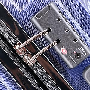 cadenas tsa à combinaison integré