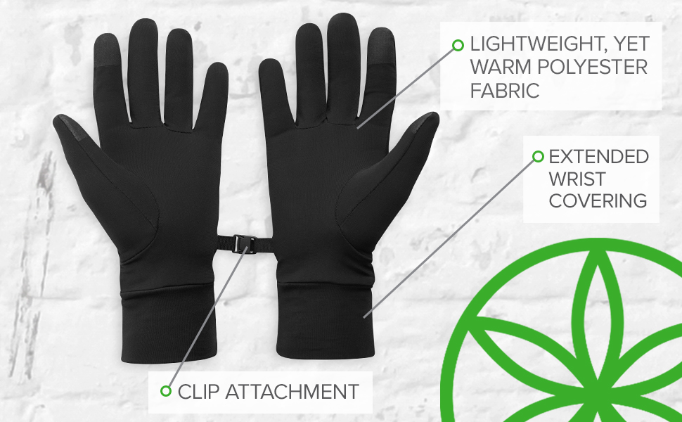 Gaiam Running Gloves Womens Convertible Mittens Touchscreen Compatible