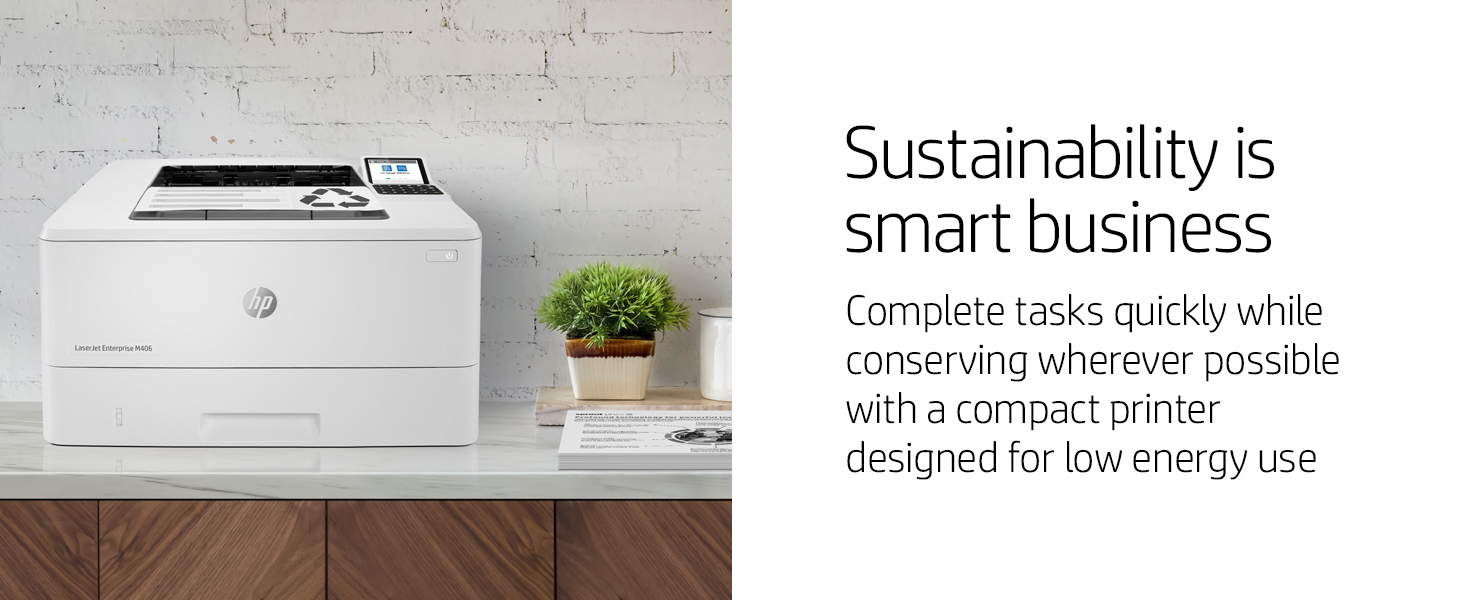 sustainable low energy laserjet enterprise printer conserve