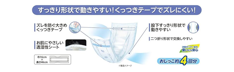 リフレ はくパンツ用やわらかぴったりパッド　 レギュラーサイズ 30枚入り✖️9 11ND402500_M.jpg